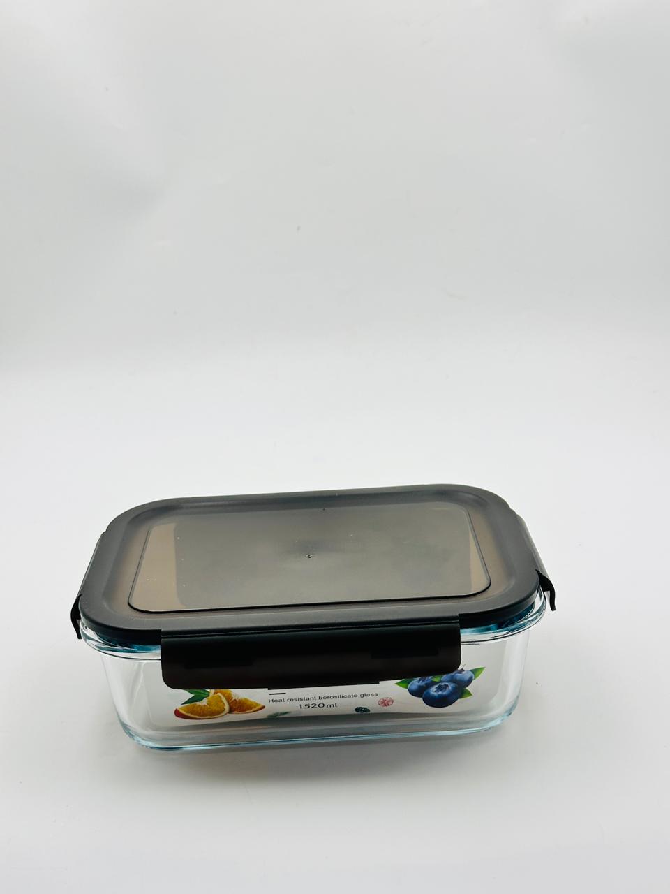 Large Rectangular Container Extra Large Rectangular Glass Food Storage Container with Locking Lid ...